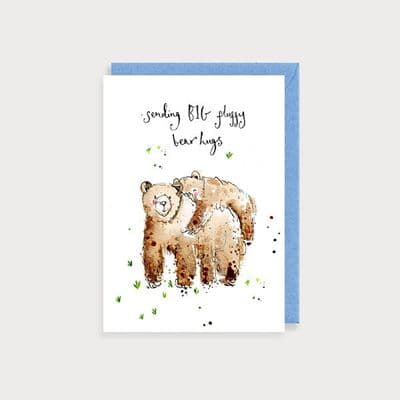 Louise Mulgrew | Big Fluffy Bear Hugs Card
