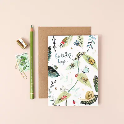 Louise Mulgrew | Birthday Bugs Card