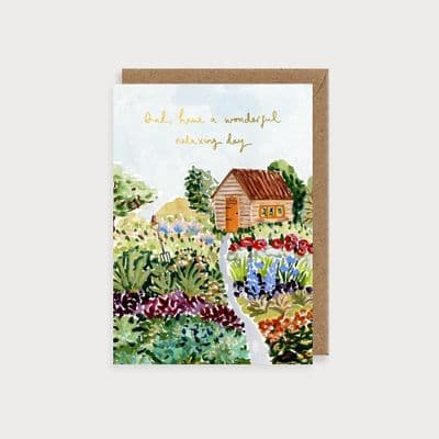 Louise Mulgrew | Dad Wonderful Relaxing Day Card