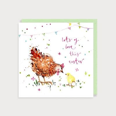 Louise Mulgrew | Easter Love Chicken Card