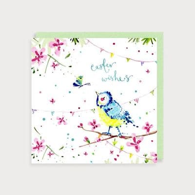 Louise Mulgrew | Easter Wishes Blue Tit Card