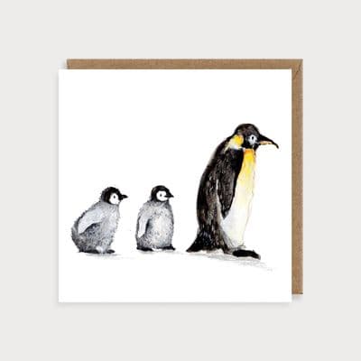 Louise Mulgrew | Emperor Penguins Card