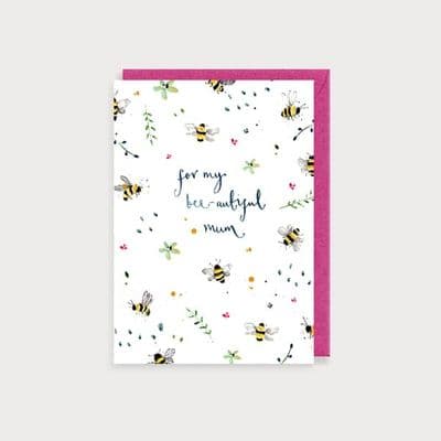 Louise Mulgrew | For My Bee-autiful Mum Card