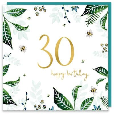 Louise Mulgrew | Happy 30th Birthday Card