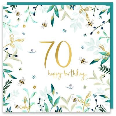 Louise Mulgrew | Happy 70th Birthday Card