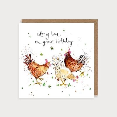 Louise Mulgrew | Lots of Love Birthday Card