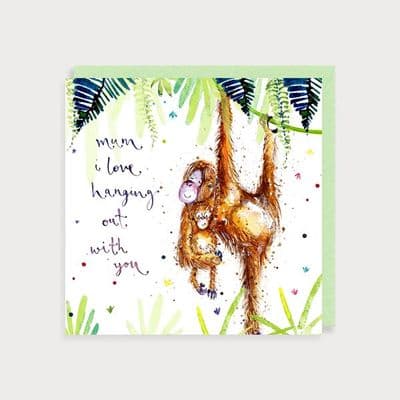 Louise Mulgrew | Mum I Love Hanging Out Card