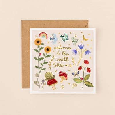 Louise Mulgrew | Welcome to the World Little One Card