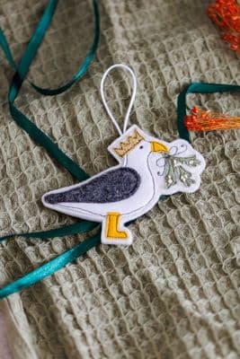 Lucy Leach | Christmas Seagull Decoration
