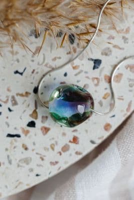 Margaret Napier | Pebble Drop Necklace | Rainbow