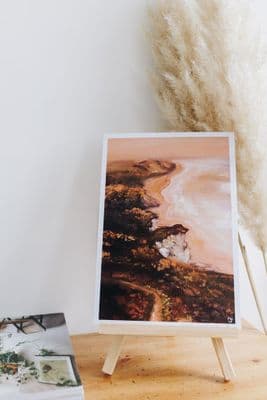 Mary Jayne Irwin | White Rocks Print