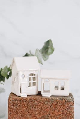 Megan Cartwright | Ceramic Tea Light House