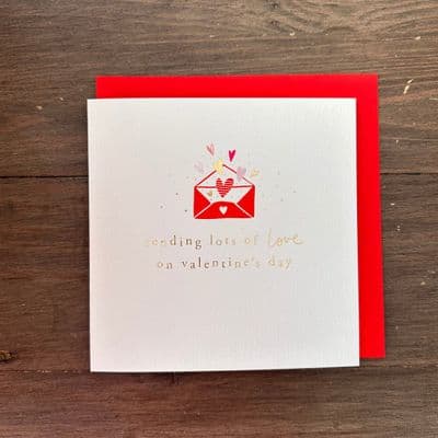 Megan Claire | Sending Love on Valentine's Day Card