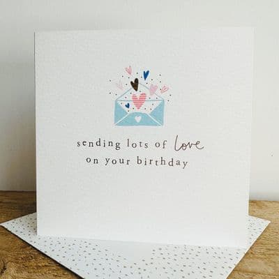 Megan Claire | Sending Love on Your Birthday Card