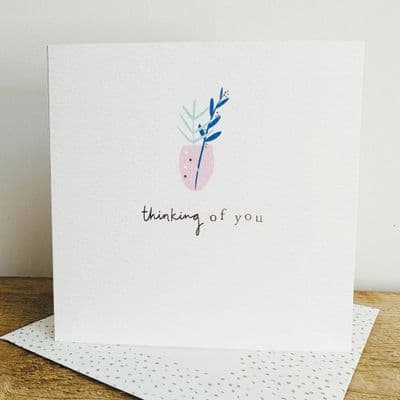 Megan Claire | Thinking of You Flowers Card