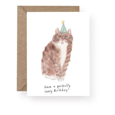 Melissa Western | Purfectly Lovely Birthday Card