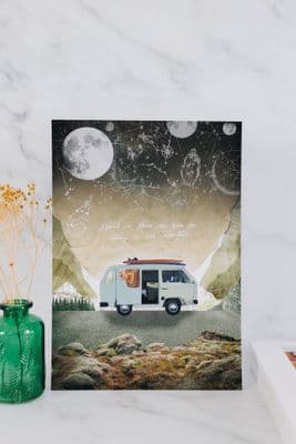 Mia Hague | Courage to Seek Adventure Print