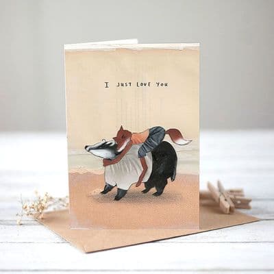 Mia Hague | I Just Love You Card