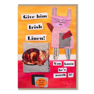 Mr Papers | Irish Linen Card