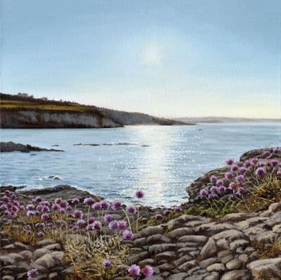 Naomi Singleton Hanna | Summer's Dancing Light, Portmuck Harbour Print