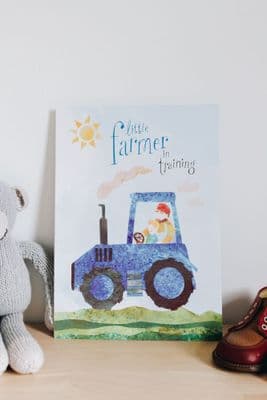 Natasha Aiken | Little Farmer in Training Print