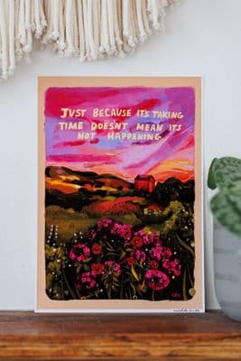 Nichola Irvine | It's Taking Time Print