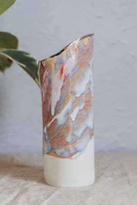 Nicola Briggs | Peach Melba Vase