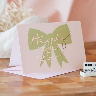 Oh Squirrel | Happily Ever After Bow Card