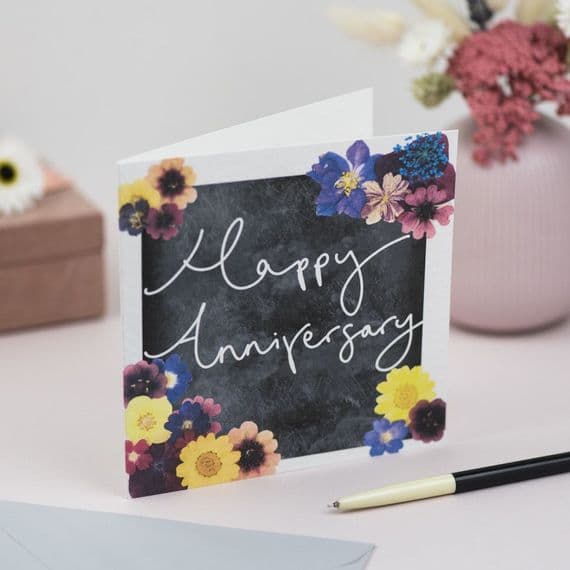 Oh Squirrel Stationery Cards | Happy Anniversary Card | Katie Wagstaff Artist