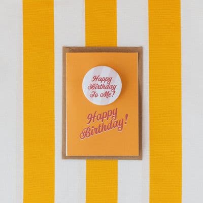Oh Squirrel | Happy Birthday To Me! Badge Card