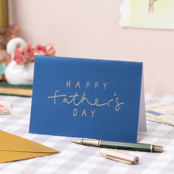 Oh Squirrel Stationery Cards | Happy Father's Dy Hand Lettered Card | Katie Wagstaff Artist