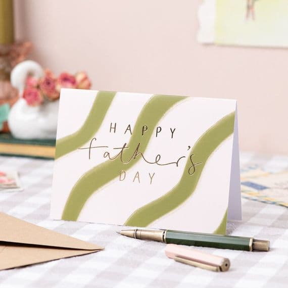 Oh Squirrel Stationery Cards | Happy Father's Dy Hand Lettered Card | Katie Wagstaff Artist