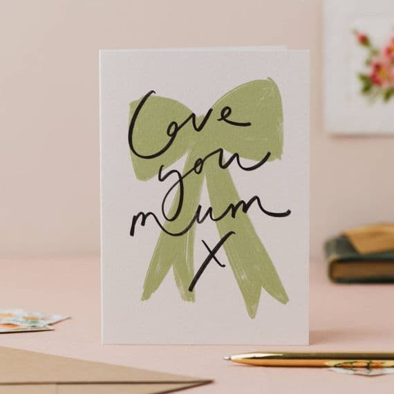 Oh Squirrel Stationery & Cards | Love You Mum Mother's Day Card | Katie Wagstaff | London
