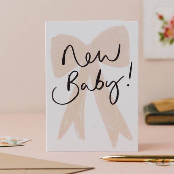 Oh Squirrel Stationery & Cards | New Baby Card | Katie Wagstaff | London