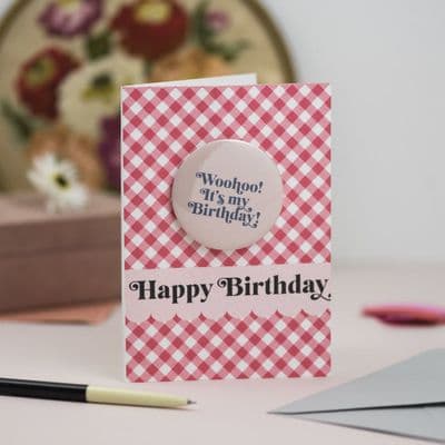 Oh Squirrel | Woohoo! It's My Birthday Badge Card