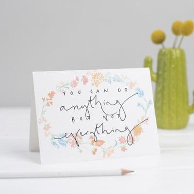 Oh Squirrel | You Can Do Anything Card