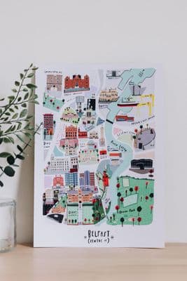 Peter Martin | Centre of Belfast Print