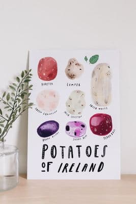 Peter Martin | Potatoes of Ireland Print
