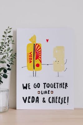 Peter Martin | Veda & Cheese Print