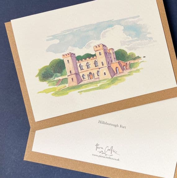 Piera Cirefice Artist | Hillsborough Fort Royal Hillsborough Card | Northern Ireland