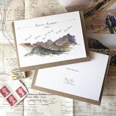 Piera Cirefice | Mourne Mountains from Knockree Card