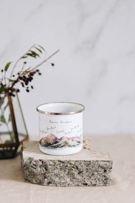 Piera Cirefice | Mourne Mountains with Donard Enamel Mug