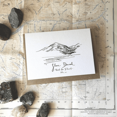 Piera Cirefice | Slieve Donard Mournes Mountain Card