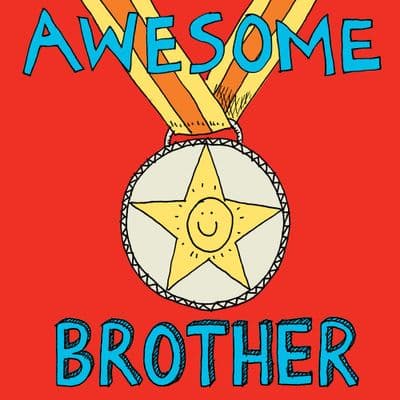 Poet & Painter | Awesome Brother Card