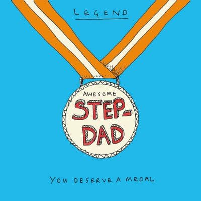 Poet & Painter | Awesome Step Dad Card