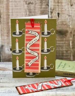 Poet & Painter | Book Before You Sleep Bookmark Card