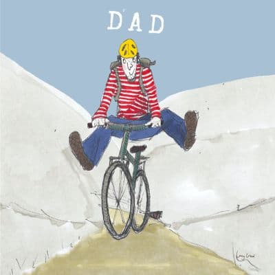 Poet & Painter | Dad Cycling Card