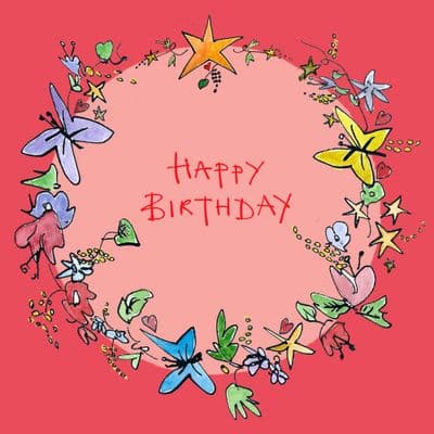 Poet & Painter | Happy Birthday Card