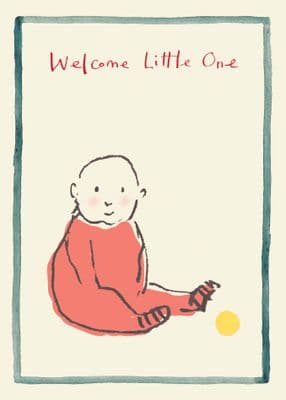 Poet & Painter | Welcome Little One Card