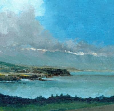 Polly Gribben | Rain Over Portrush Print